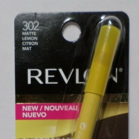 Revlon Kajal Matte Eye Pencil #302 Lemon Citron - Picture 5 of 8